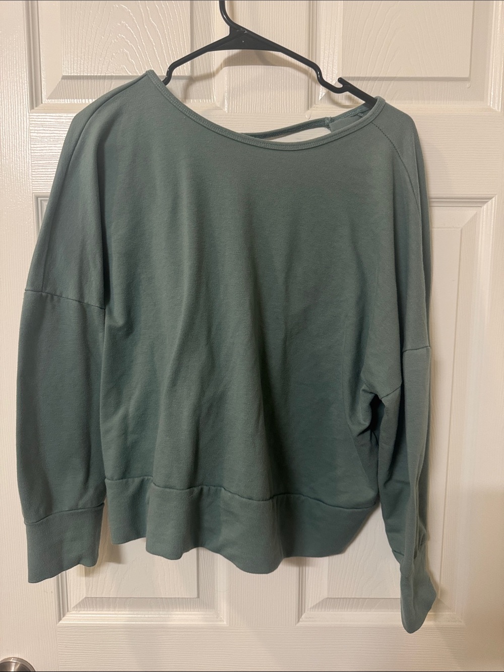 Light Teal Pullover Sweatshirt